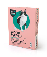 worm screen, cats > 1kg